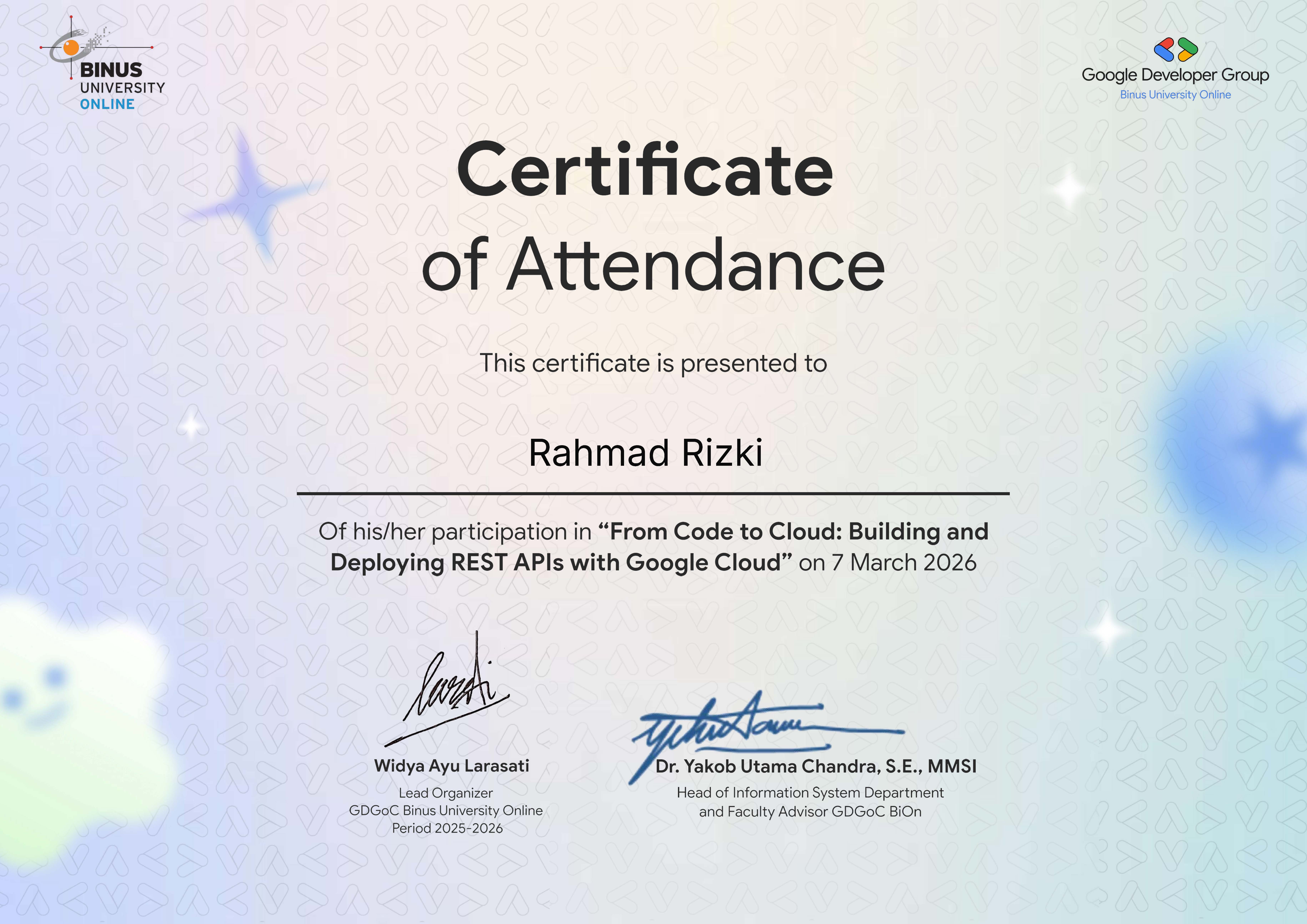 From Code to Cloud: Building and Deploying REST APIs with Google Cloud