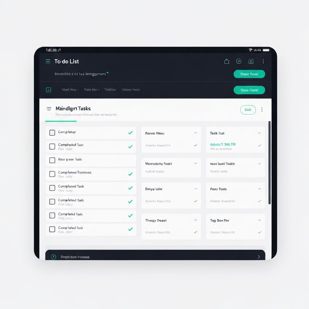 To-Do List App - Persistent Task Management